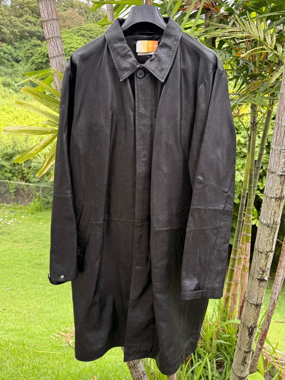 Kith Leather Brighton Overcoat